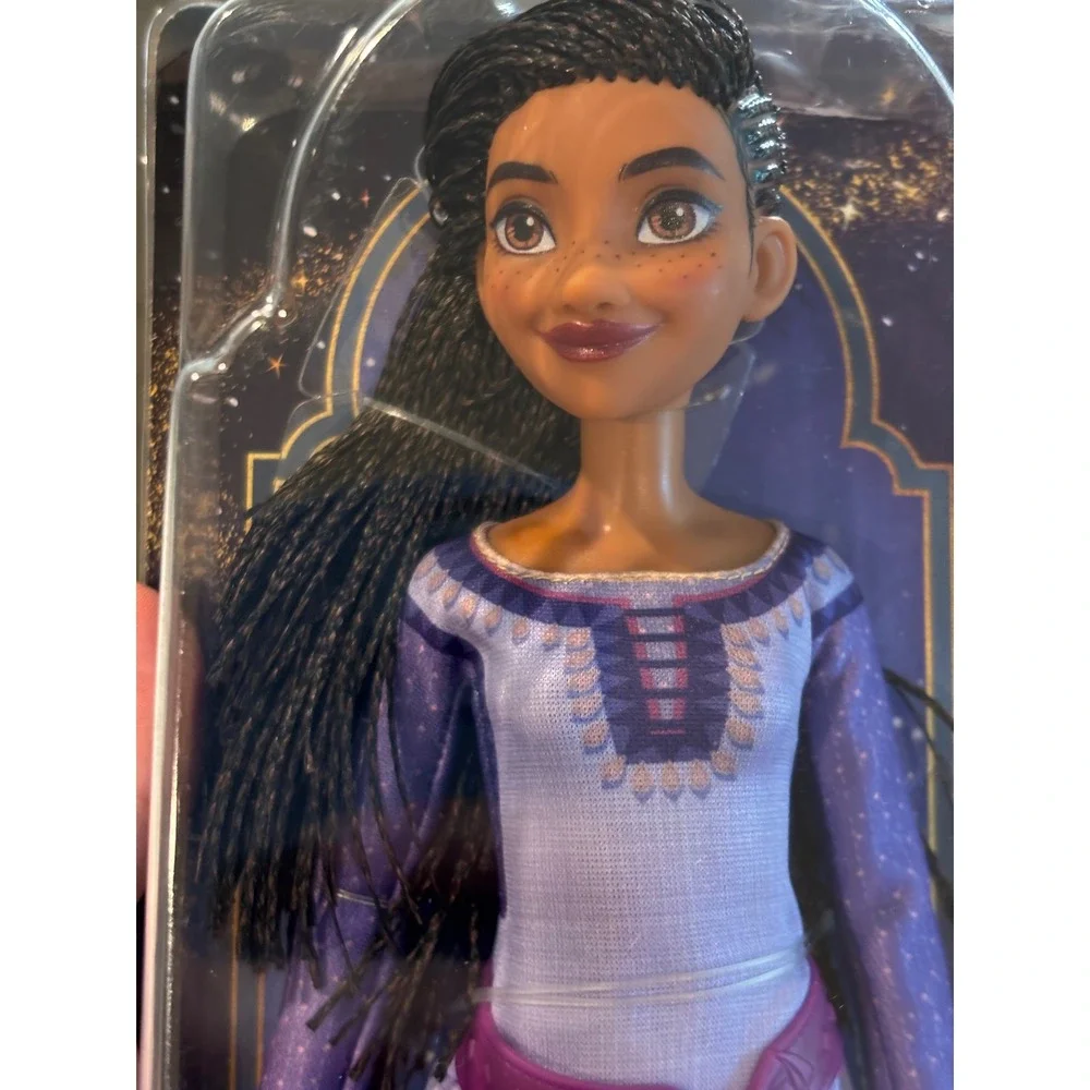 Disney Wish Asha of Rosas Fashion Doll Mattel HPX23 Purple Dress New